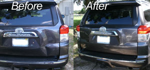 4 runner dent repaired for only $250